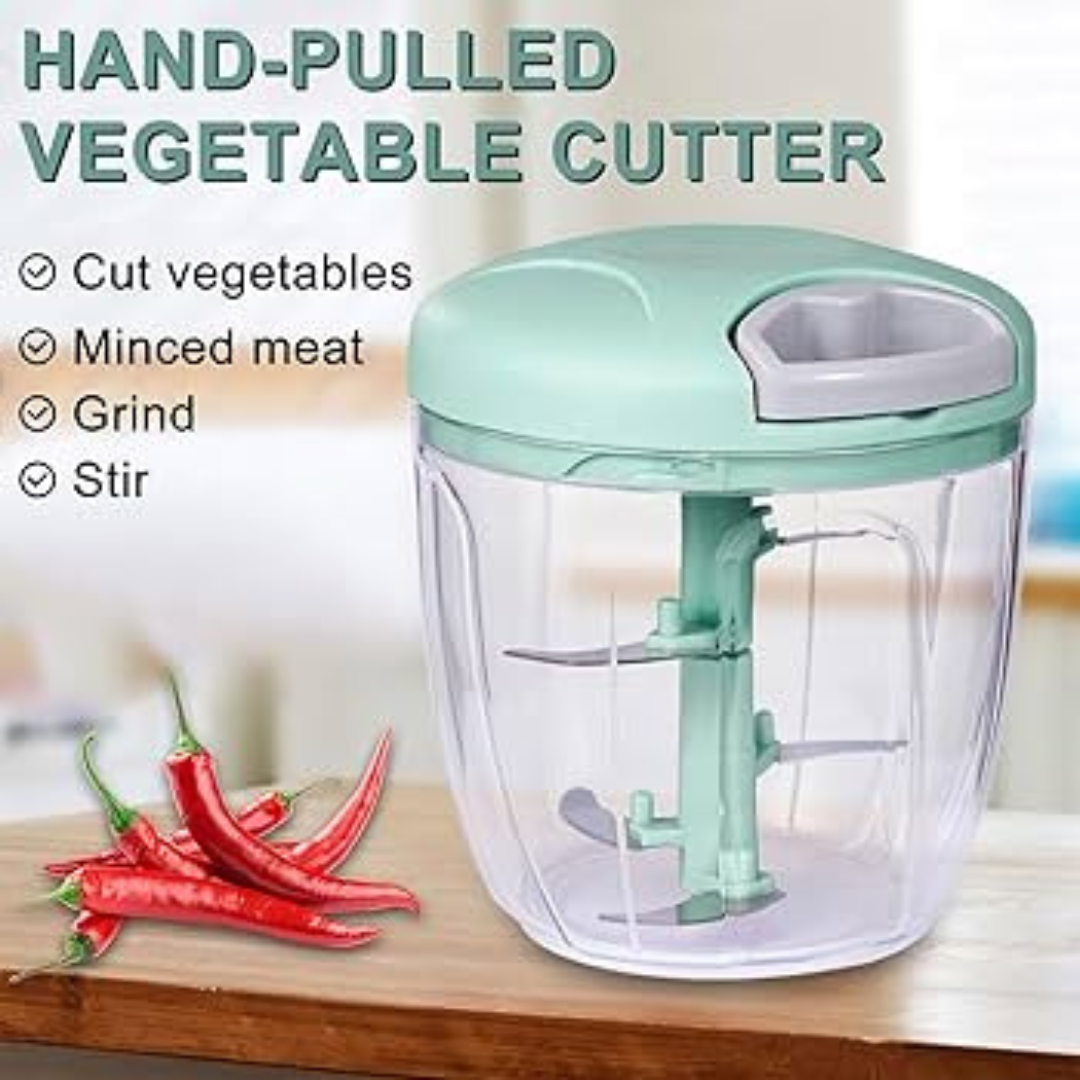 Hand Pulled Multipurpose Kitchen Chopper & Vegatable Cutter 900 ml