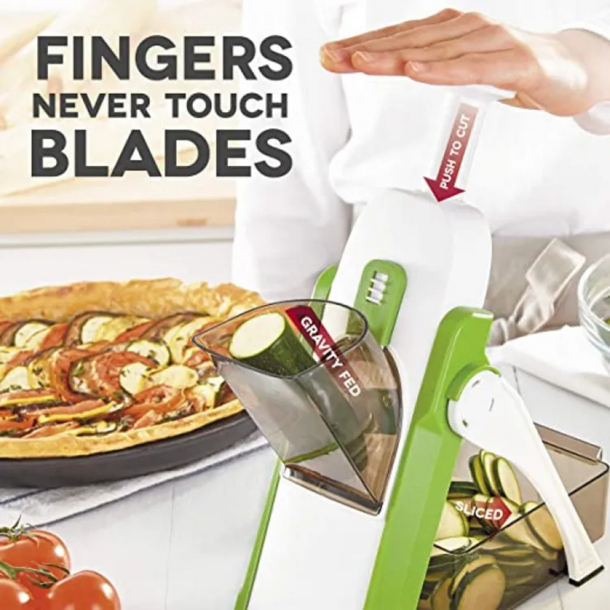4-in-1 Adjustable Vegetable Cutter Chopper