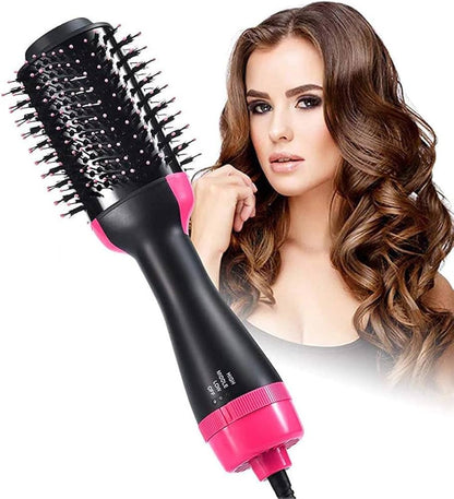 One Step 3 In 1 Hot Air Brush Dryer and Straightener