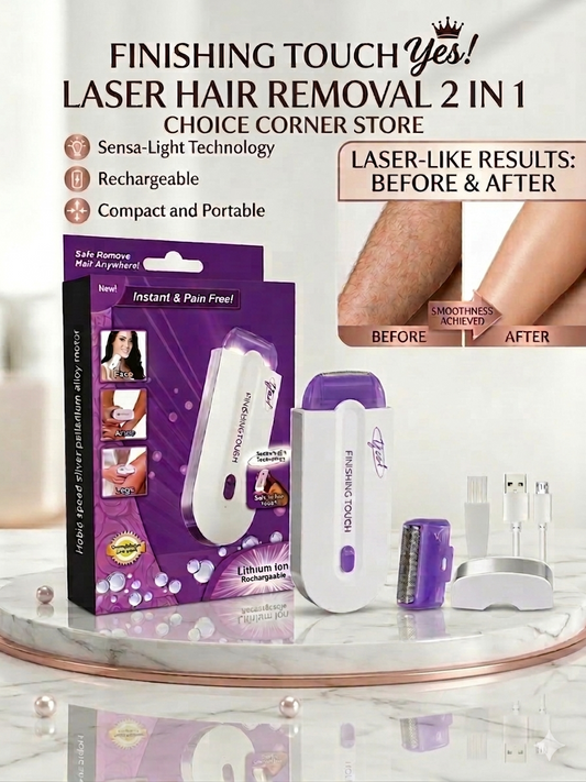 Yes Finishing Touch 2 in 1 Laser Hair Removal Machine