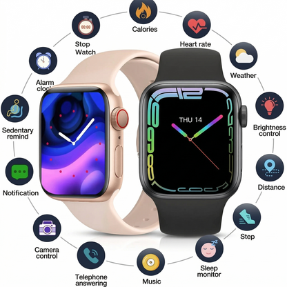 Series 11 Waterproof Smart Watch (7 Straps)