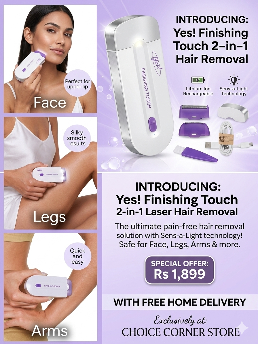 Yes Finishing Touch 2 in 1 Laser Hair Removal Machine