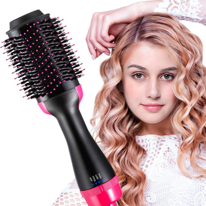 One Step 3 In 1 Hot Air Brush Dryer and Straightener