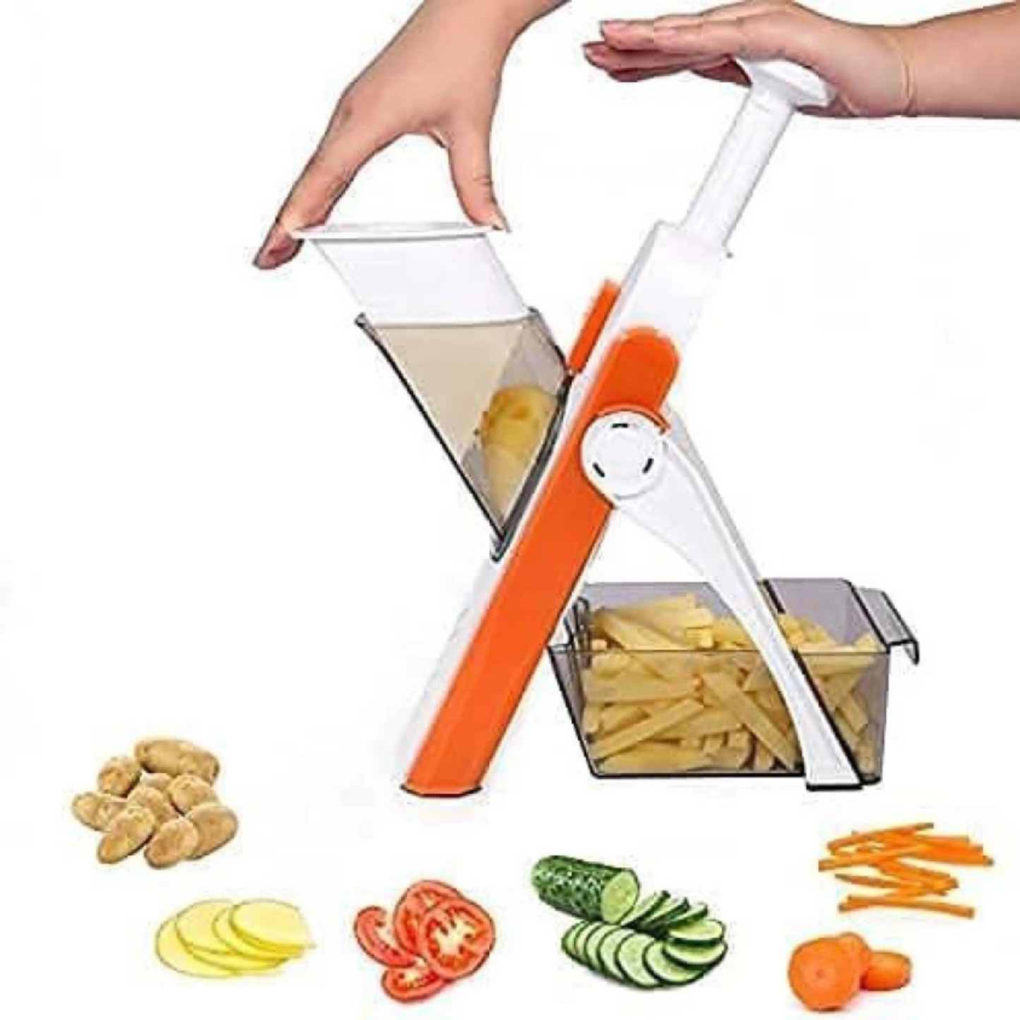 4-in-1 Adjustable Vegetable Cutter Chopper