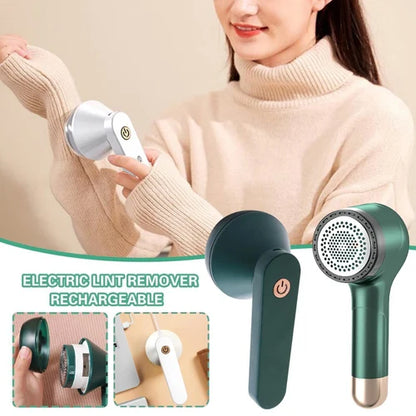 Premium Electric Lint Remover Rechargeable Fabric Shaver for Clothes